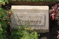 Ismailia War Memorial Cemetery - Gordon, Ann Carmel